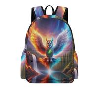 TPISLI Owl School Bag Kids 7-11 Year Olds Bird Theme Rucksack Children Year 7 Fashion Lightweight 14 Inch Laptop Backpack School Years 3-6 Daily Use Daily Carry