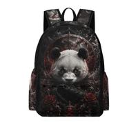 TPISLI Panda Schoolbag Teens Age 13 Animal Panda Daypack Girls Year 3 Spring Outing Backpack Secondary School Hiking Travel Everyday Use Travel Use