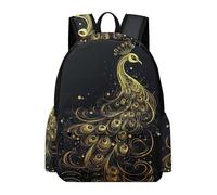 TPISLI Peacock Rucksack Boys Age 15 Animal Peacock Daypack Kids Year 5-7 Modern Trendy 13.3 Inch Laptop School Bag School Years 3-6 Daily Use Outdoor Gift Travel Use