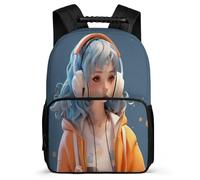 TPISLI Personalised Girl School Backpack for Teens Girl Kid Bookbag for Boy Middle Elementary School Bag 15.7inch Large Capacity Kids Book Bag Shoulder Backpack Travel Daypack