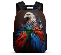 TPISLI Primary School Backpack Italian Mountain Eagle Bookbag for Boys Girls, Kids Cute Back Pack Bird Theme Bag Daycare Children's Rucksack School Bags for Travel