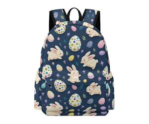 TPISLI Rabbit Easter Eggs Bookbag Boys Ages 8-12 Bunny Backpack Girls 7-11 Year Olds Durable Cool Outdoor Travel Daypack School Years 7-10 Travel Use Everyday Use