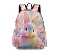 TPISLI Rabbit Schoolbag Boys 8 Year Olds Animal Rabbit Backpack Girls Year 3 Lightweight Durable School Trip Rucksack Junior School Hiking Day Trips Everyday Use