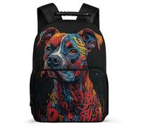 TPISLI School Back Pack Girls Dog Rucksack for Kids Schoolbag with Adjustable Shoulder Strap Casual Daypack for Primary Outdoor Bag Animal Puppy Bookbag