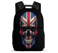 TPISLI School Back Pack Skull Bookbag Kids Class 2-5 Stylish Lightweight Skeleton Rucksack Spacious Casual/Picnic/School Bag/Backpack for Children Boys And Girls