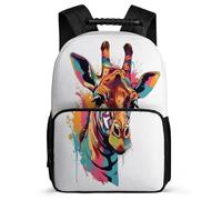 TPISLI School Backpack Giraffe Bag for Kid Boy Nylon Durable Back Pack With Pocket Fashion Bagpack Animal Theme School Bookbag Girl