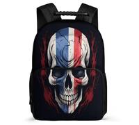 TPISLI School Backpack Skeleton Bookbag for Teenage Boys Primary Rucksack with Skull Bag Girls Rucksack Elementary Daypack Satchel