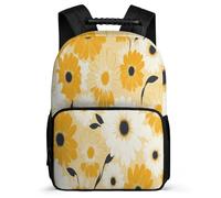 TPISLI School Backpack with Daisy Bag Boys 10-15 Years Old, Kid Cute Back Pack Flower Rucksack Primary School Book Bags Girls Schoolbag with Front Pocket