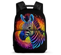 TPISLI School Backpack Zebra Bag for Kid Boy Nylon Durable Back Pack With Pocket Fashion Bagpack 3D Animal School Bookbag Girl