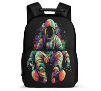 TPISLI School Bag Astronaut Backpack Boy Daypack Spaceman Rucksack for Kid Girl Elementary Middle School Small Travel Hiking Sports Bookbags Durable