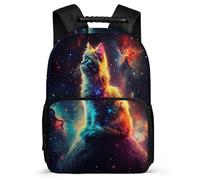 TPISLI School Bag Cat for Children Primary Age 6-11, Backpack Kitten Motif for Children, Durable Rucksack, Soft Felt Details, Short Trips, Everyday Use