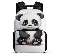 TPISLI School Bag Cute Panda Backpack Animal Theme Casual Daypack Fashion Interesting for Kids Multipurpose Laptop Back Pack for Boy Girls