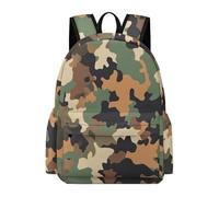 TPISLI School Bags for Girls, Camouflage Kids Backpack Cute Rucksack Camo Bag for Primary And Secondary School Commuting Travel