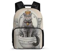 TPISLI School Bookbag Cat Rucksack Boy Kid Elementary School Backpack Kitten Bag Girls Laptop School Bag Travel Back Pack for Teens 7-13 Years Old