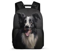 TPISLI School Bookbag Sheepdog Dog Rucksack Boy Kid Elementary School Backpack Puppie Animal Bag Girls Laptop School Bag Travel Back Pack for Teens 7-13 Years Old