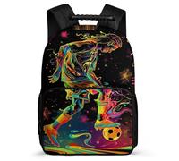 TPISLI School Boy Back Pack Football Bag 8-16 Years Kids Class 2-6 Stylish Lightweight Girls Rucksack Soccer Ball Spacious Casual/Picnic/School Bag/Backpack for Children