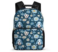 TPISLI School Rucksack Dog Book Bag Unisex Primary Boys Schoolbag Animal Puppy Backpacks for Girl 8-15 Years Old for Party Bags
