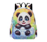 TPISLI School Student Cute Panda Backpack for Boys 9-13 Years Fashion Durable Large Animal Design Schoolbag for Girls Secondary School