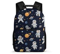 TPISLI Schoolbag Girls with Astronaut Backpack Kids, Book Bag Spaceman Rucksack for 8-16 Years Old Boy, Elementary Primary School Durable Back Pack