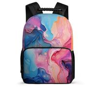 TPISLI Schoolbag Marble Pattern Backpack for Boys 7-11 Years Old, School Back Pack Colourful Rucksack Children Primary, Cute Kids Bookbag for Teens And Girls