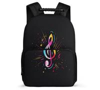 TPISLI Schoolbag Music Note Print Backpack for Boys 7-11 Years Old, School Back Pack Rucksack Children Primary, Cute Kids Bookbag for Teens And Girls