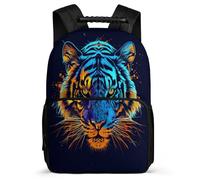 TPISLI Schoolbag Tiger Backpack for Boys 7-11 Years Old, School Back Pack Animal Tiger Rucksack Children Primary, Cute Kids Bookbag for Teens And Girls