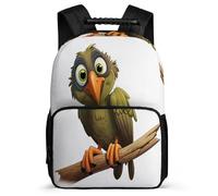 TPISLI SchoolbagBird Print Backpack for Boys 7-11 Years Old, School Back Pack Animal Rucksack Children Primary, Cute Kids Bookbag for Teens And Girls