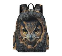 TPISLI Schoolbags Owl Design For Girl Boy, Aesthetic Back to School Backpack Cute Preppy with Bird Print Rucksack Travel Back Pack for Teenage Primary Secondary School Boys