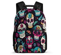 TPISLI SchoolbagSkeleton Backpack for Boys 7-11 Years Old, School Back Pack Skull Rucksack Children Primary, Cute Kids Bookbag for Teens And Girls