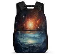 TPISLI SchoolbagStarry Sky Backpack for Boys 7-11 Years Old, School Back Pack Colourful Rucksack Children Primary, Cute Kids Bookbag for Teens And Girls