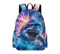 TPISLI Shark Backpack Girls Age 8 Sea Creature Daypack Boys Age 16 Durable Cool Hiking Bookbag Daily Use Secondary School Outdoor Travel Daily Carry Outdoor Gift