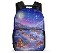 TPISLI Snowy Scenery Daypack for Boys Primary School, Landscapes Backpack 8-12 Years, Durable School Bag, Sturdy Handle, Outdoor Travel, Day Trips