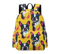 TPISLI Students 3D Cute Dog School Bag for Boys Girls 8-14 Years 13.3 Inch Laptop Backpack, Modern Durable Animal Puppy Backpack for Day Trips Outdoor Gift Daily Carry
