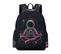 TPISLI Students Astronaut Backpack School Bag Spaceman 11-16 Years Rucksack for Senior Classes, Fashion 14 Inch Laptop Bag for Spring Outing and Daily Classes