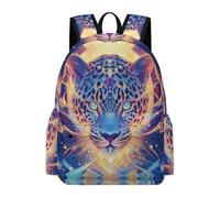 TPISLI Students Cheetah Print Backpack School Bag Animal Leopard Year 4-7 Rucksack for Junior School, Fashion Travel Bag for Travel and Daily Use and Birthday Gift and Everyday Lessons