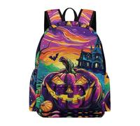 TPISLI Students Christmas Theme Backpack School Bag Colorful Kids Teens 8-15 Rucksack for School Travel, Fashion Travel Bag for Books and Outdoor Use and Birthday Gift
