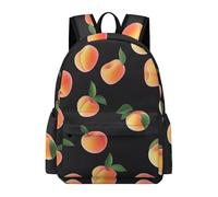TPISLI Students Colourful Fruits Bookbag for Boys Girls Year 4-8 15.6 Inch Laptop Backpack, Stylish Durable Fruit Pattern Bookbag for Daily Travel New Term Gift Books Gear