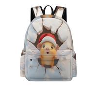 TPISLI Students Cute Dutch Pig Rucksack Boys Girls 10-16 Years Everyday Durable Guinea Pig Rucksack for Autumn Trip Travel Outdoor Gift, 15.6 Inch Laptop Backpack
