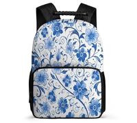 TPISLI Students Floral Motif Rucksack 7-11 Year Olds Plant Flowers Rucksack for Kids and Teens Primary Classes, Side Pockets Soft Felt Details Travel Daily Use