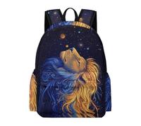 TPISLI Students Lion Pattern School Backpack for Boys Girls Age 7-12 15.6 Inch Laptop Backpack, Everyday Durable Animal Motif Back pack for Weekend Trips Back to School Gift