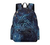 TPISLI Teens Cheetah Print Fashion Backpack Boys Girls Year 4-8 Cool Durable Leopard Animal Daypack for Spring Outing Travel Birthday Gift, Roomy Book Bag Classroom Books