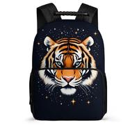 TPISLI Tiger Design Backpack Primary School for Kids and Teens School Years 2-5 Animal Tiger Backpack Girls Boys, Adjustable Straps Durable Birthday Gift
