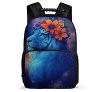 TPISLI Tiger Rucksack for Children Primary Classes Animal Backpack 8-12 Years Kids and Teens, Padded Back Soft Felt Details Back to School Gift