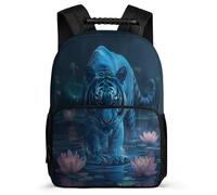 TPISLI Tiger Rucksack for Kids and Teens Junior School Animal Tiger Backpack 7-11 Year Olds Girls Boys, Padded Back Sturdy Handle Travel Daily Use