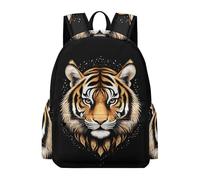 TPISLI Tiger School Backpack Children Year 5 Animal Motif Backpack Boys Year 7-9 Lightweight Durable 15.6 Inch Laptop Rucksack Junior School Daily Use Everyday Use