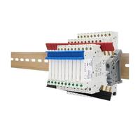 TPKMVGAP 10pcs Rail Relay 5V 12V 24V Slim Relay Module 41F 6A 41F-5-ZS 41F-12-ZS 41F-24-ZS 30VDC(10PCS 12V)