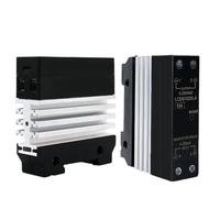 TPKMVGAP 1pcs 0-10V 4-20mA 0-5V Solid State Relay Voltage Regulator Single Phase Slim Relay With Radiator 10A 25A 40A 50A 60A 80A(VD 0-10V,25A)