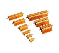 TPKMVGAP 1pcs Aluminum Shell Resistor Rxg24-75W100W150W200W250W Current Limiting Precharge Load Metal Discharge Resistor(150 oh)