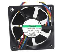 TPKMVGAP Fan MF60201VX-Q010-S9A DC 12V 2.10W 6020 6CM 4 wire cooling fan