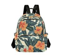 tplaotee 14 Inch ladies diaper bag backpack Hawaiian Style Pattern, Hawaiian Style Pattern, S, Fashion